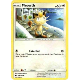 Burning Shadows - 101/147 - Meowth