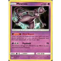 Unbroken Bonds - 075/214 - Mewtwo - Rare