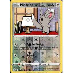 Brilliant Stars - 124/172 - Minccino - Reverse Holo