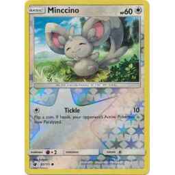 Crimson Invasion - 085/111 - Minccino - Reverse Holo