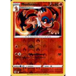 Brilliant Stars - 025/172 - Monferno - Reverse Holo