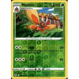 Brilliant Stars - 011/172 - Mothim - Reverse Holo