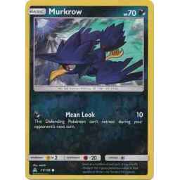 Ultra Prism - 071/156 - Murkrow - Reverse Holo