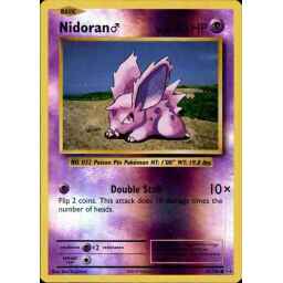 Evolutions - 043/108 - Nidoran ♂ - Reverse Holo