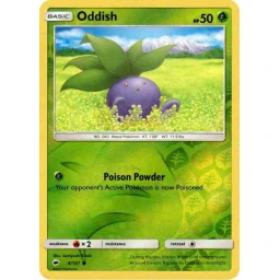 Burning Shadows - 004/147 - Oddish - Reverse Holo