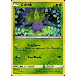 Unbroken Bonds - 005/214 - Oddish - Reverse Holo