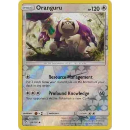 Ultra Prism - 114/156 - Oranguru - Reverse Holo