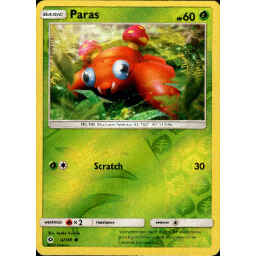 Sun & Moon - 004/149 - Paras - Reverse Holo