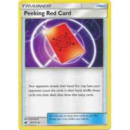 Crimson Invasion - 097/111 - Peeking Red Card