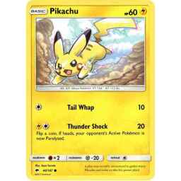 Burning Shadows - 040/147 - Pikachu