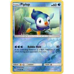 Cosmic Eclipse - 054/236 - Piplup - Reverse Holo