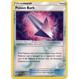 Sun & Moon - 124/149 - Poison Barb - Reverse Holo