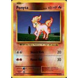 Evolutions - 019/108 - Ponyta - Reverse Holo