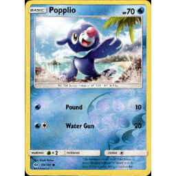 Sun & Moon - 039/149 - Popplio - Reverse Holo