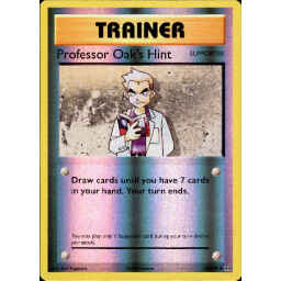 Evolutions - 084/108 - Professor Oak's Hint - Reverse Holo