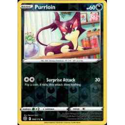Brilliant Stars - 090/172 - Purrloin - Reverse Holo