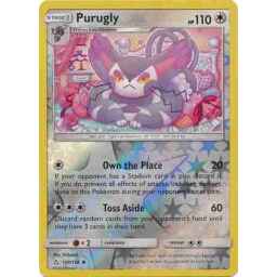 Ultra Prism - 109/156 - Purugly - Reverse Holo