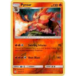 Cosmic Eclipse - 037/236 - Pyroar - Reverse Holo