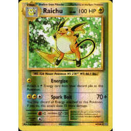 Evolutions - 036/108 - Raichu - Reverse Holo