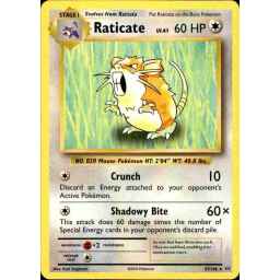 Evolutions - 067/108 - Raticate - Rare
