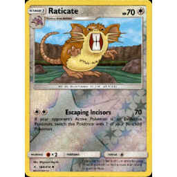 Unbroken Bonds - 144/214 - Raticate - Reverse Holo
