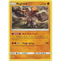 Crimson Invasion - 053/111 - Regirock - Rare