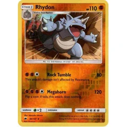 Burning Shadows - 066/147 - Rhydon - Reverse Holo