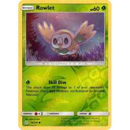 Cosmic Eclipse - 018/236 - Rowlet - Reverse Holo