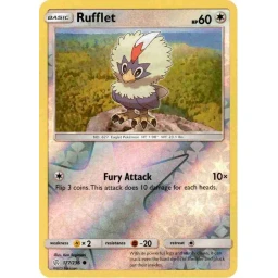 Cosmic Eclipse - 177/236 - Rufflet - Reverse Holo