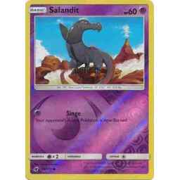 Crimson Invasion - 046/111 - Salandit - Reverse Holo