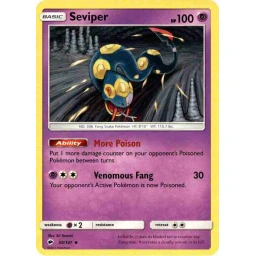 Burning Shadows - 050/147 - Seviper