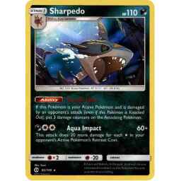 Sun & Moon - 082/149 - Sharpedo - Holo Rare
