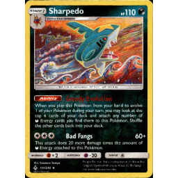 Unbroken Bonds - 111/214 - Sharpedo - Rare