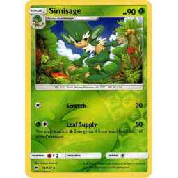 Burning Shadows - 013/147 - Simisage - Reverse Holo