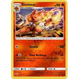 Burning Shadows - 023/147 - Simisear - Reverse Holo