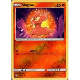 Cosmic Eclipse - 026/236 - Slugma - Reverse Holo