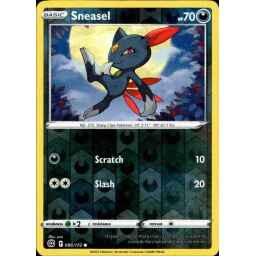 Brilliant Stars - 086/172 - Sneasel - Reverse Holo