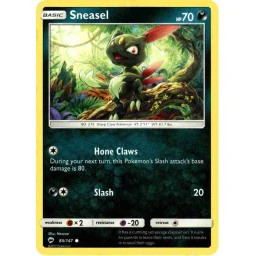 Burning Shadows - 085/147 - Sneasel