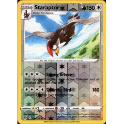 Brilliant Stars - 119/172 - Staraptor - Reverse Holo