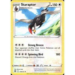 Brilliant Stars - 119/172 - Staraptor - Rare