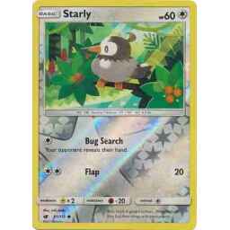 Crimson Invasion - 081/111 - Starly - Reverse Holo