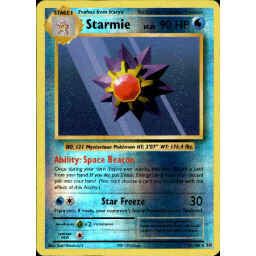 Evolutions - 031/108 - Starmie - Reverse Holo