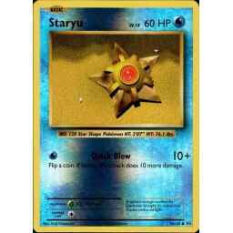 Evolutions - 030/108 - Staryu - Reverse Holo