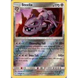 Cosmic Eclipse - 139/236 - Steelix - Reverse Holo (Moderately Played)