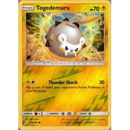 Cosmic Eclipse - 074/236 - Togedemaru - Reverse Holo