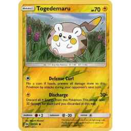 Sun & Moon - 053/149 - Togedemaru - Reverse Holo
