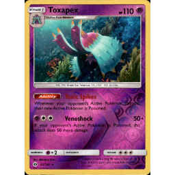 Sun & Moon - 063/149 - Toxapex - Reverse Holo