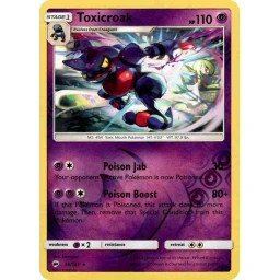 Burning Shadows - 055/147 - Toxicroak - Reverse Holo