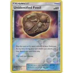 Ultra Prism - 134/156 - Unidentified Fossil - Reverse Holo
