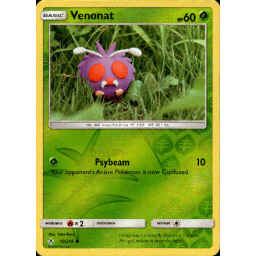 Unbroken Bonds - 010/214 - Venonat - Reverse Holo